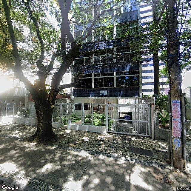 Imagem estática do "Street View" da localização