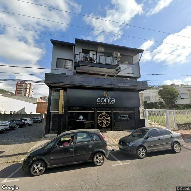 Imagem estática do "Street View" da localização