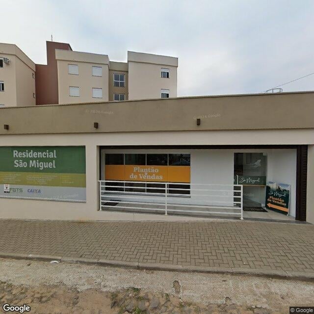 Imagem estática do "Street View" da localização
