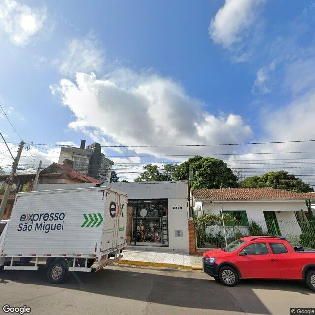 Imagem estática do "Street View" da localização