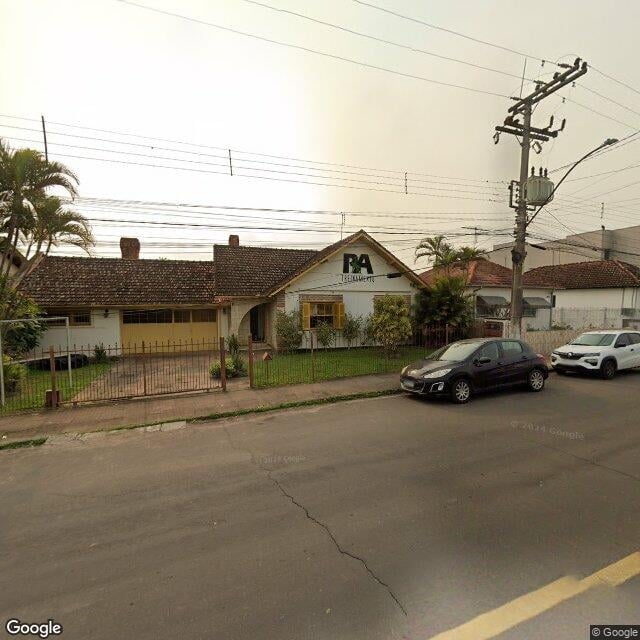 Imagem estática do "Street View" da localização