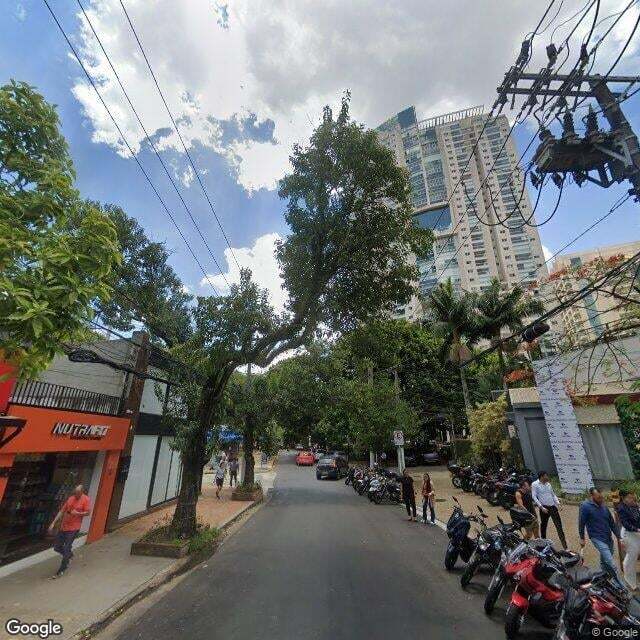Imagem estática do "Street View" da localização