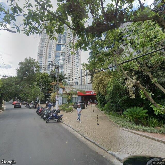 Imagem estática do "Street View" da localização