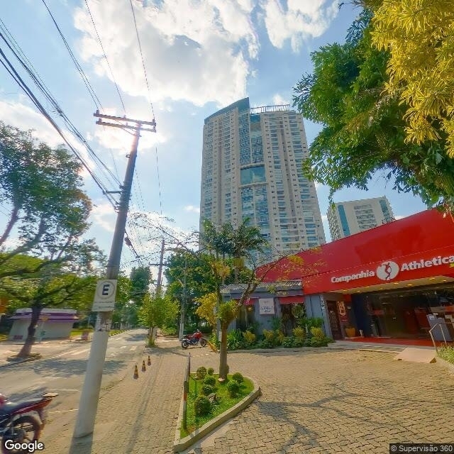 Imagem estática do "Street View" da localização
