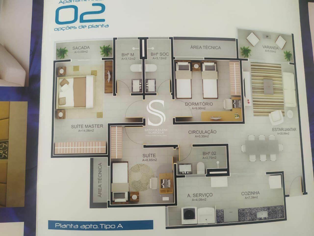 Apartamento, 3 quartos, 100 m² - Foto 27