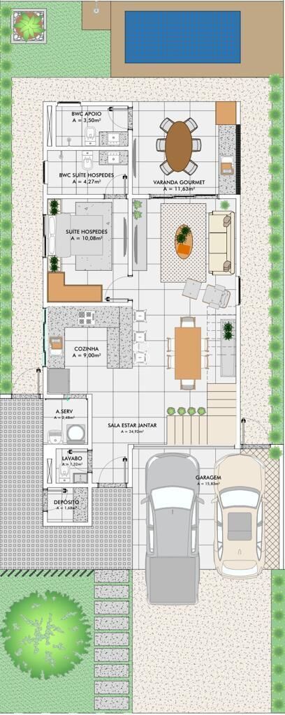 Casa, 3 quartos, 170 m² - Foto 27