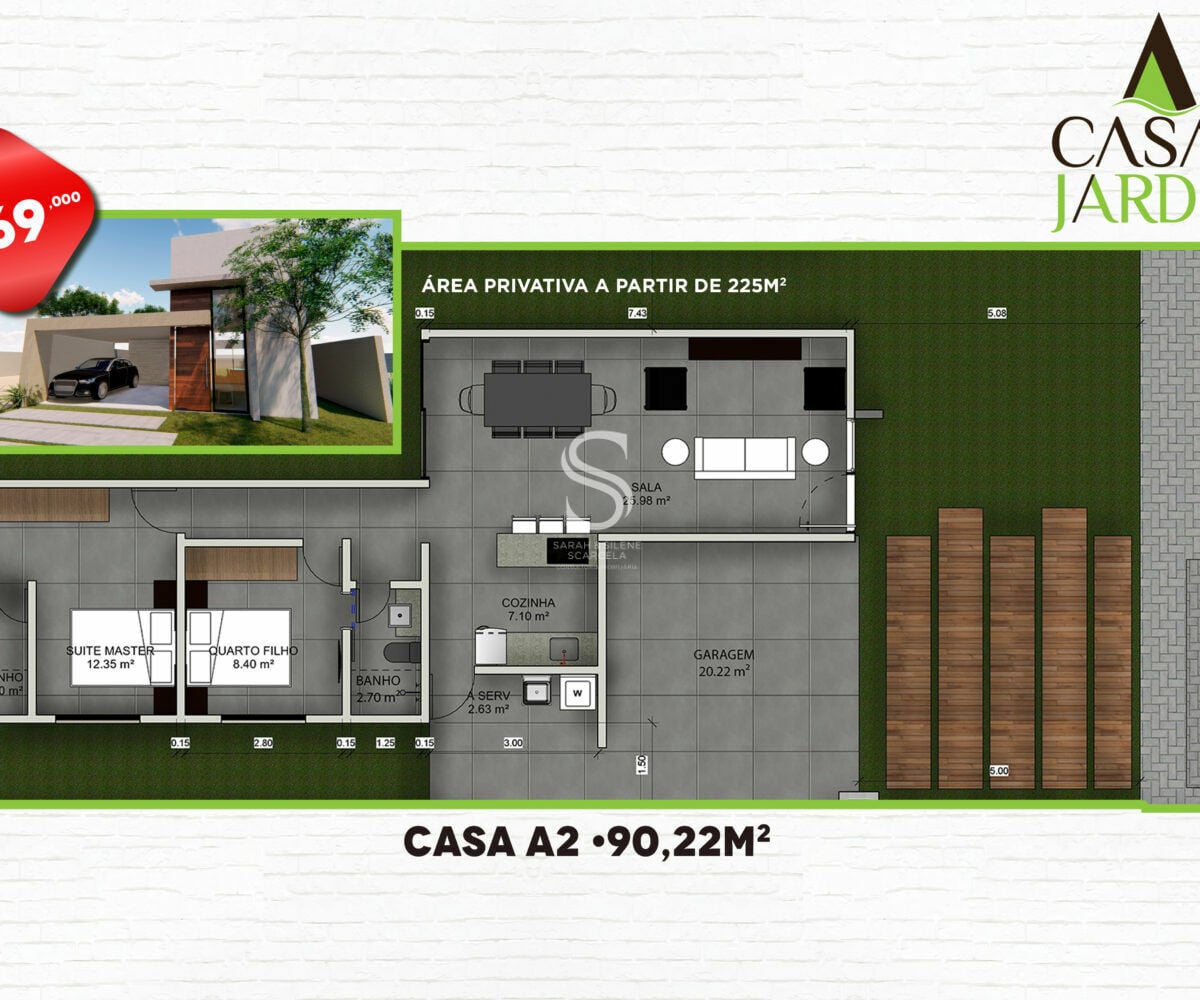 Casa de Condomínio, 3 quartos - Foto 10