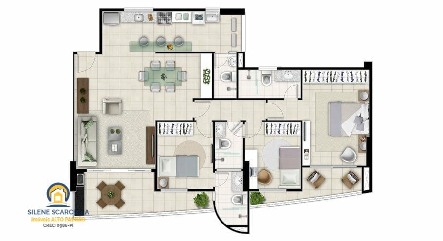Apartamento, 3 quartos, 107 m² - Foto 15