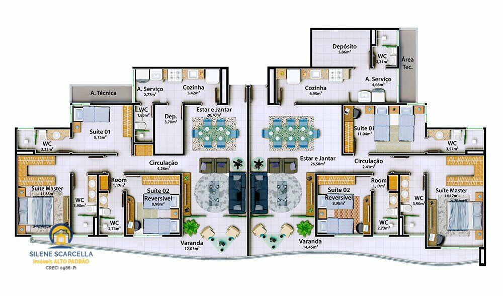 Apartamento, 3 quartos, 107 m² - Foto 17