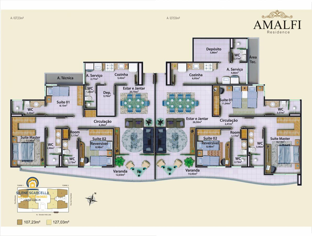 Apartamento, 3 quartos, 107 m² - Foto 18