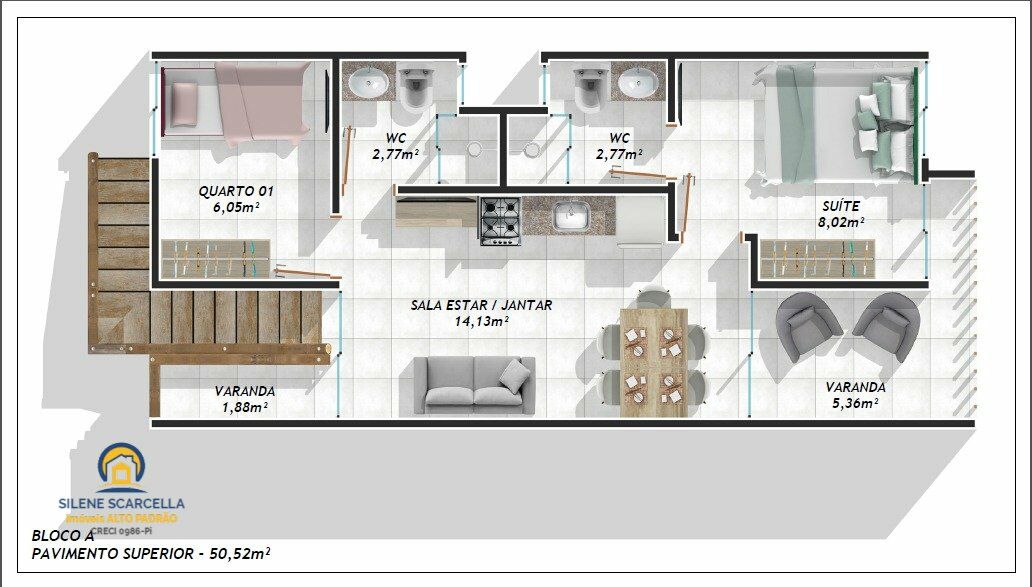 Apartamento, 3 quartos, 73 m² - Foto 13