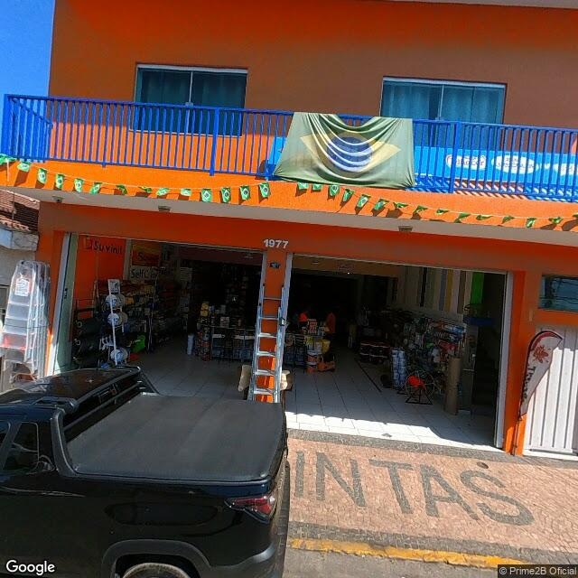 Imagem estática do "Street View" da localização