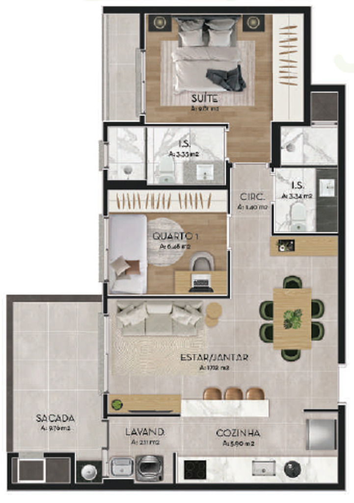 Apartamento, 3 quartos, 180 m² - Foto 45