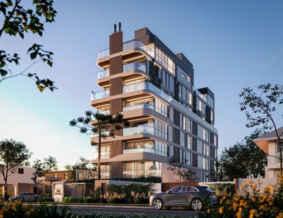 Edifício Vicenza | 3 a 4 quartos-Água Verde-Curitiba/PR