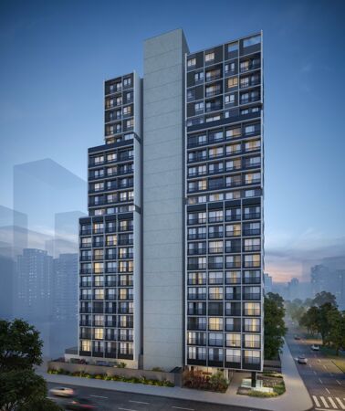 Edifício Core Silva Jardim | 1 quarto-Rebouças-Curitiba-PR.