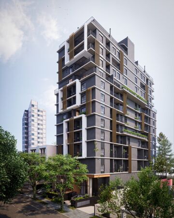 Edifício Blentt- Residencial | 2 a 3 quartos-Portão- Curitiba/PR