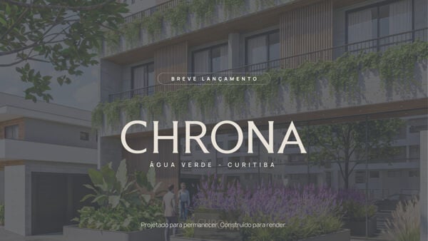 Edifício Chrona | 1 quarto-Água Verde-Curitiba/PR