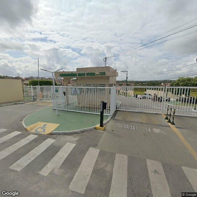 Imagem estática do "Street View" da localização