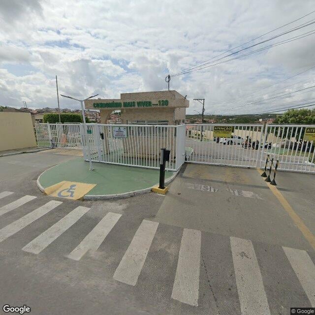 Imagem estática do "Street View" da localização