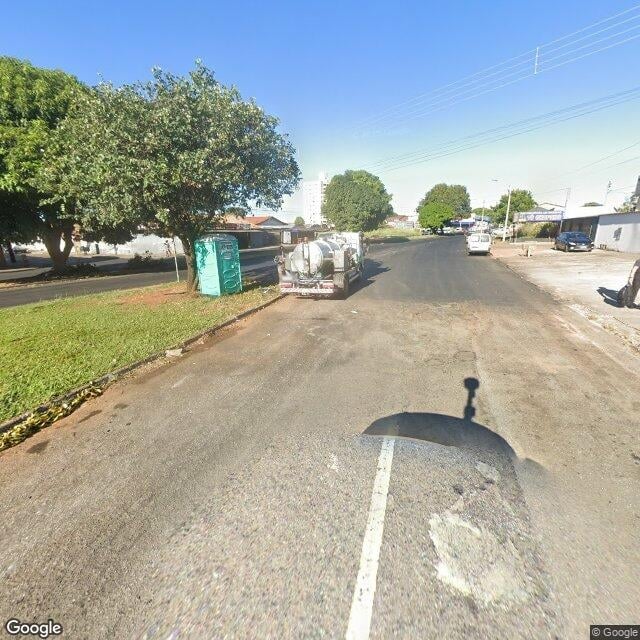 Imagem estática do "Street View" da localização