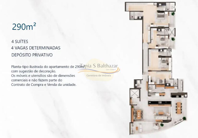 Apartamento, 4 quartos, 290 m² - Foto 37