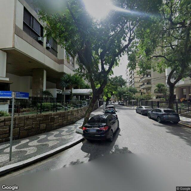 Imagem estática do "Street View" da localização