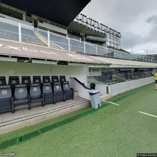 Imagem estática do "Street View" da localização