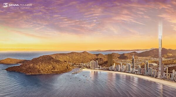 Senna Tower: O maior prédio residencial do mundo, será em SC