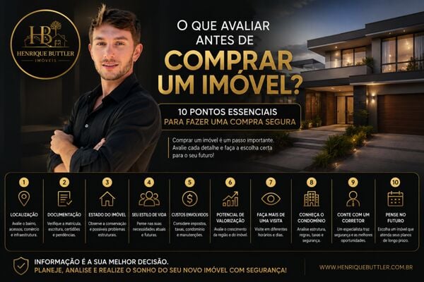 O que avaliar antes de comprar um imóvel? 10 dicas essenciais