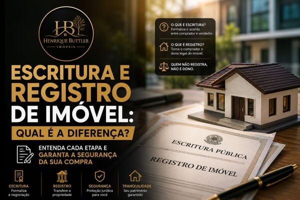 Escritura e registro de imóvel: entenda a diferença e evite erros