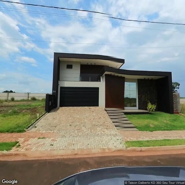 Imagem estática do "Street View" da localização