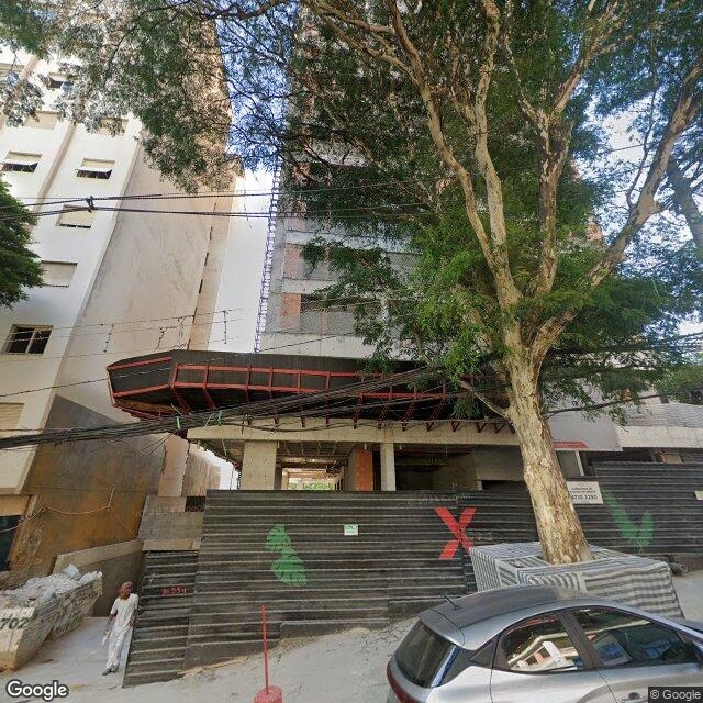 Imagem estática do "Street View" da localização