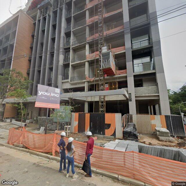 Imagem estática do "Street View" da localização