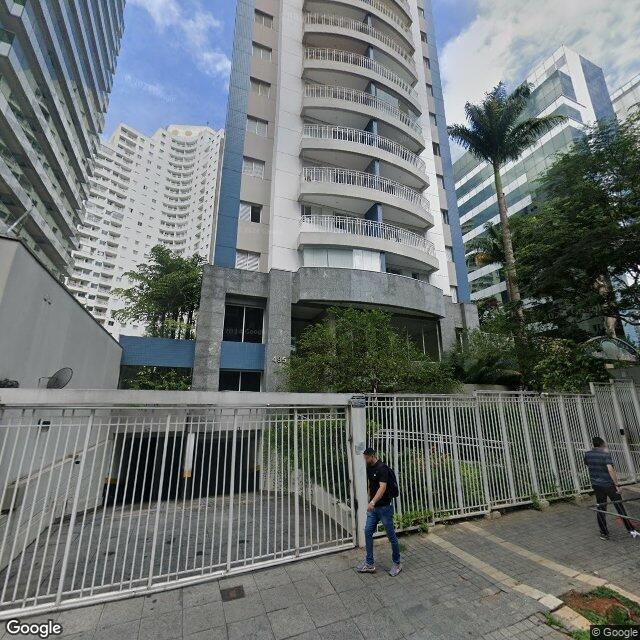 Imagem estática do "Street View" da localização