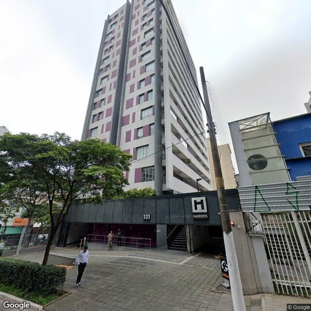 Imagem estática do "Street View" da localização