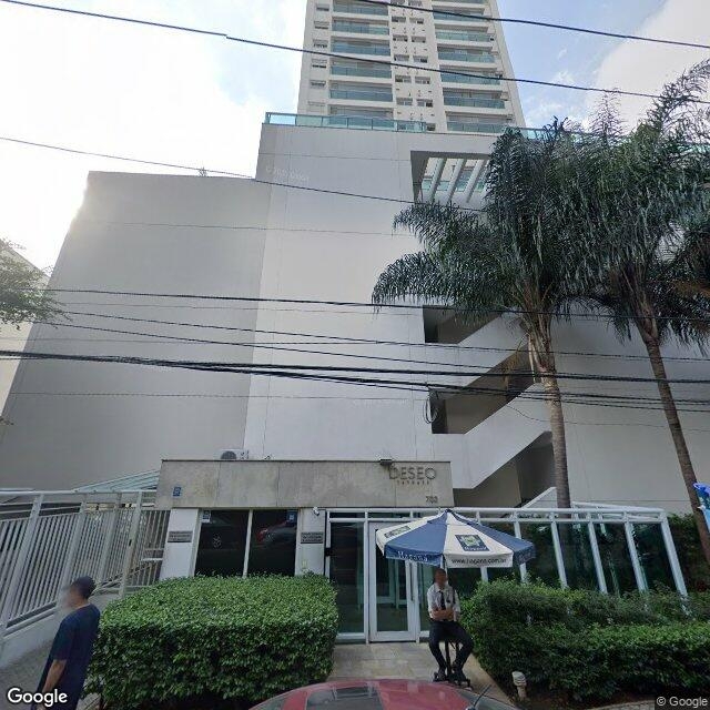 Imagem estática do "Street View" da localização