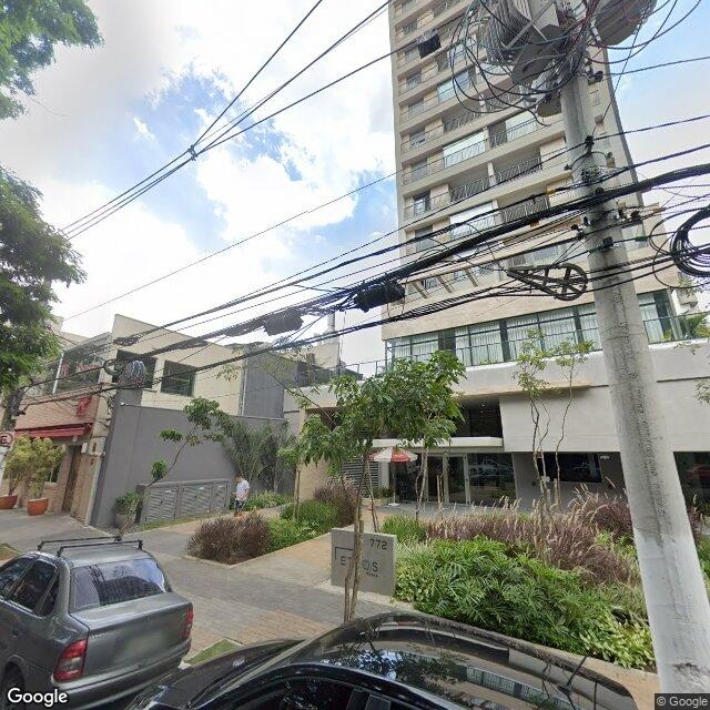 Imagem estática do "Street View" da localização