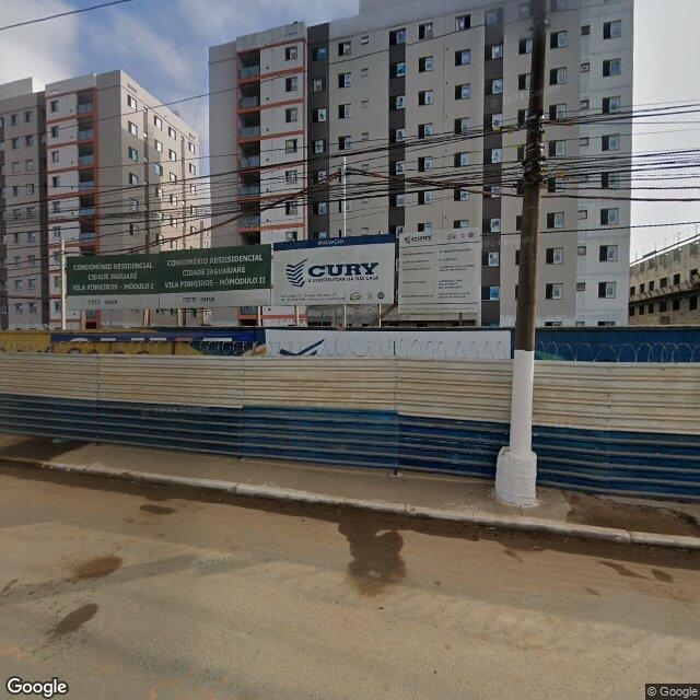 Imagem estática do "Street View" da localização