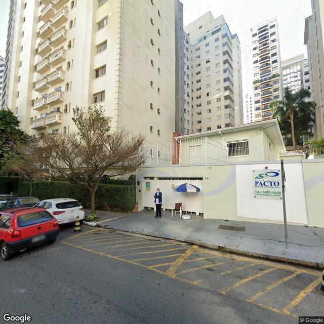 Imagem estática do "Street View" da localização