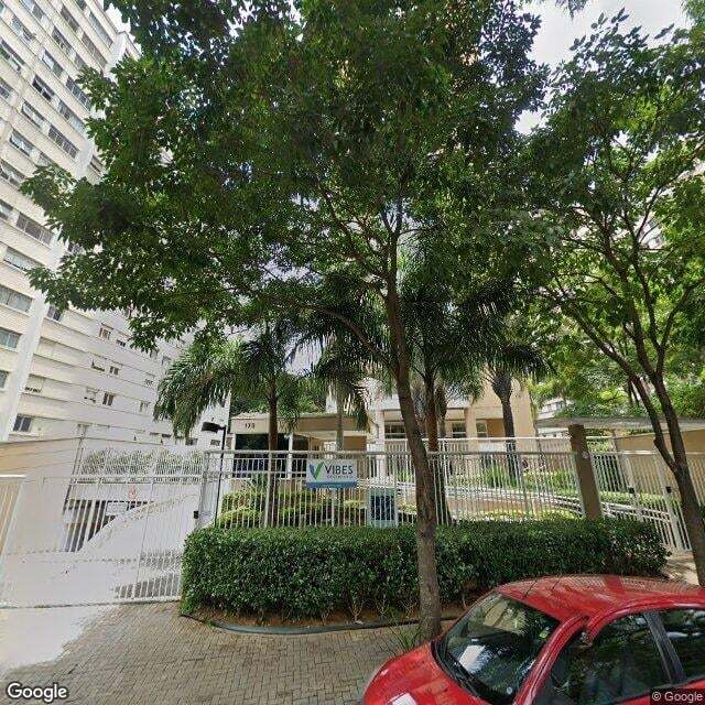 Imagem estática do "Street View" da localização