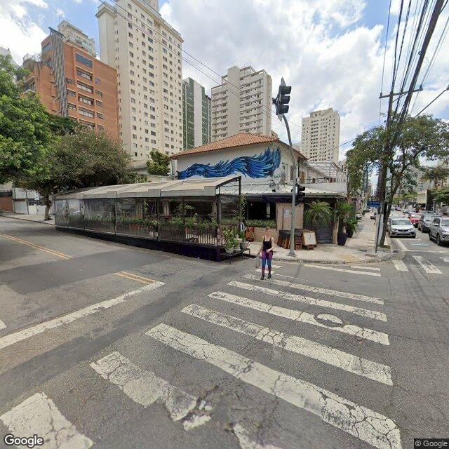 Imagem estática do "Street View" da localização