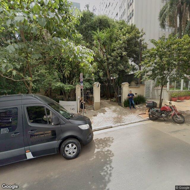 Imagem estática do "Street View" da localização