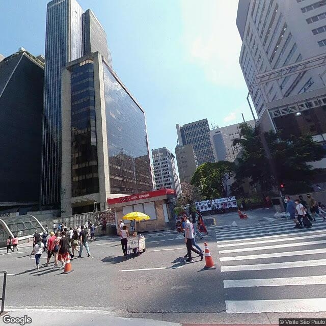 Imagem estática do "Street View" da localização
