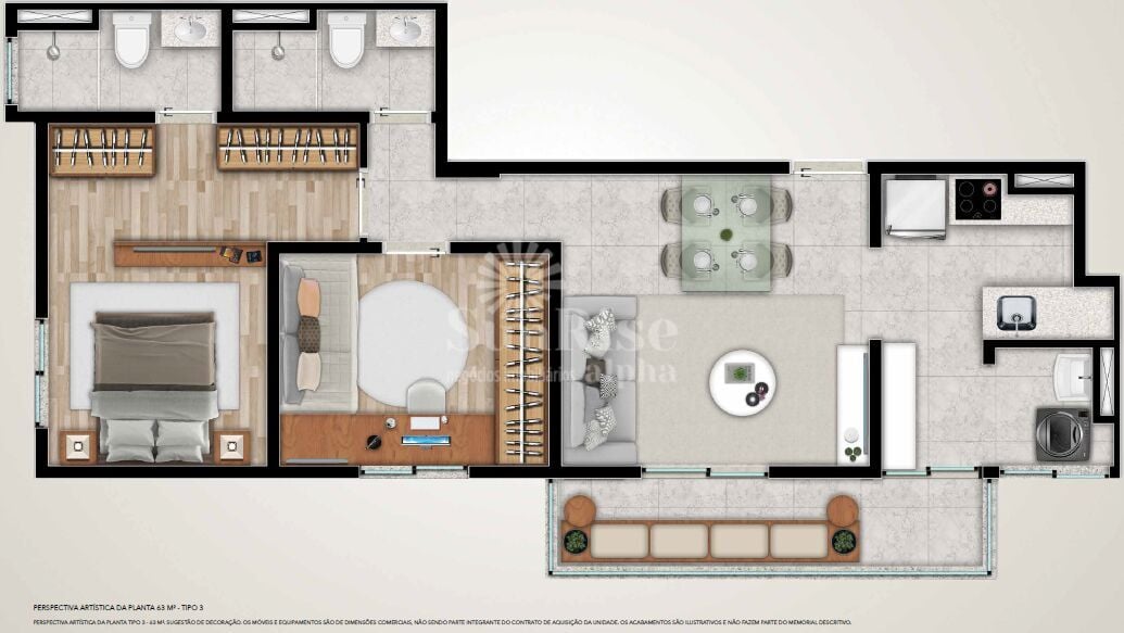 Apartamento, 1 quarto, 40 m² - Foto 45