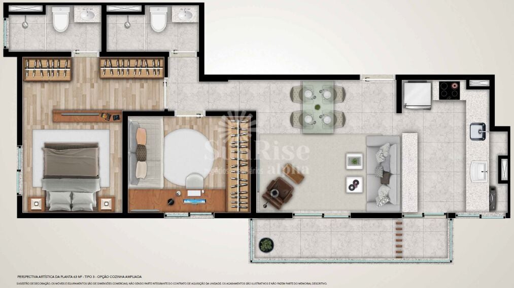 Apartamento, 1 quarto, 40 m² - Foto 44