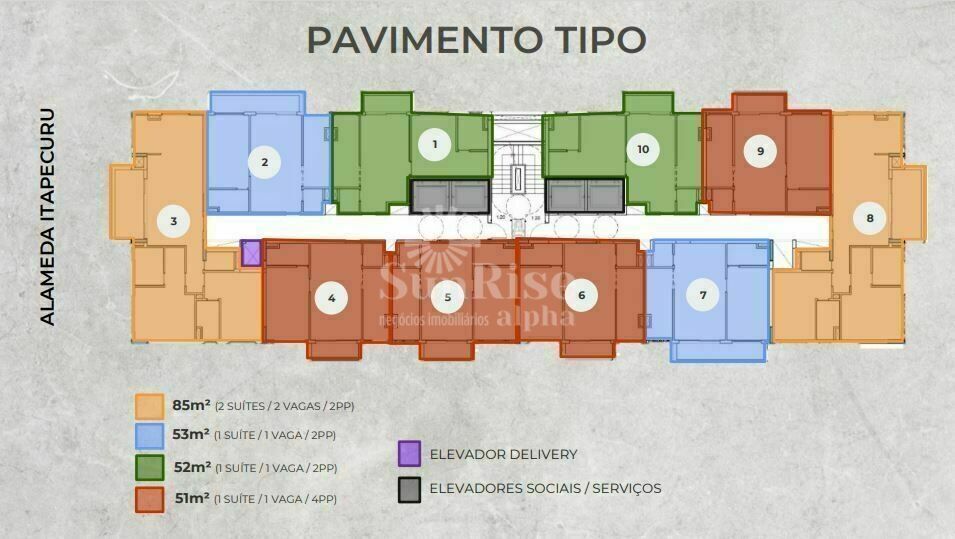 Apartamento, 1 quarto, 52 m² - Foto 47