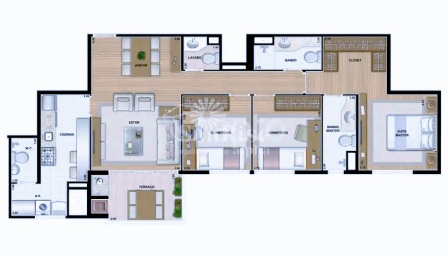 Apartamento, Alpha Conde I, Barueri