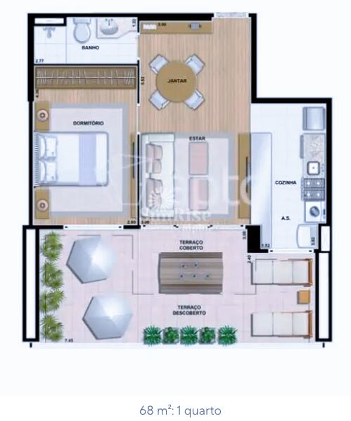 Apartamento, Alpha Conde I, Barueri