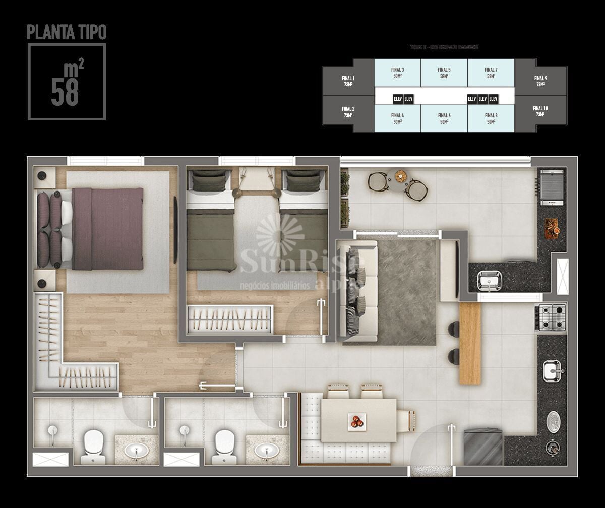 Apartamento, Jardim Esperança, Barueri