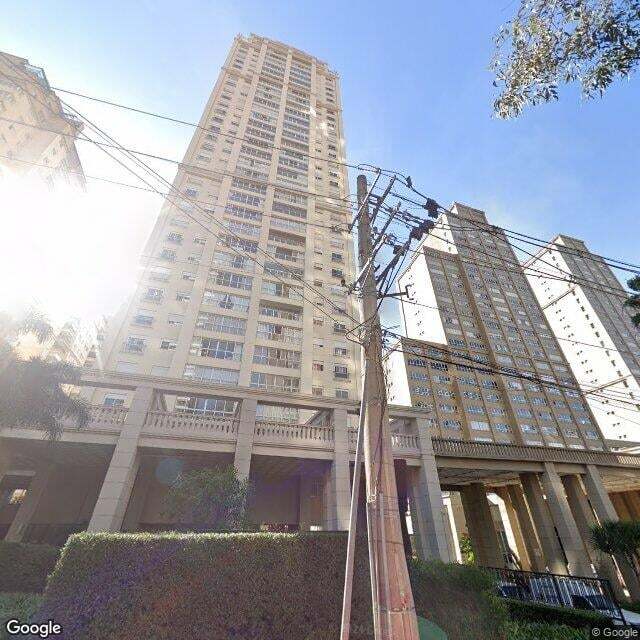 Imagem estática do "Street View" da localização